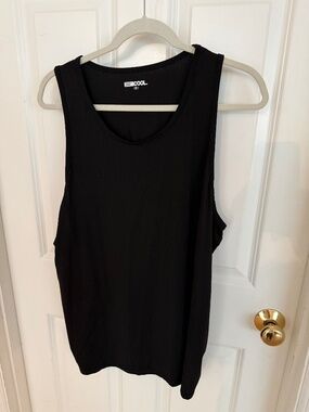 32 degres cool tank top  xl black nylon/span